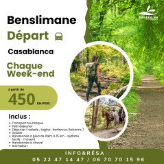 Sortie nature à Benslimane chaque week-end depuis Casablanca