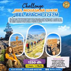Voyage organisé Jbel Ayachi 3747m – Randonnée 3 jours