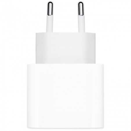 Adaptateur Secteur USB-C 20W Apple Original – Chargeur Rapide pour iPhone, iPad, AirPods & Apple Watch