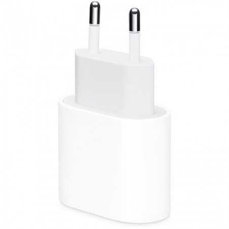 Adaptateur Secteur USB-C 20W Apple Original – Chargeur Rapide pour iPhone, iPad, AirPods & Apple Watch