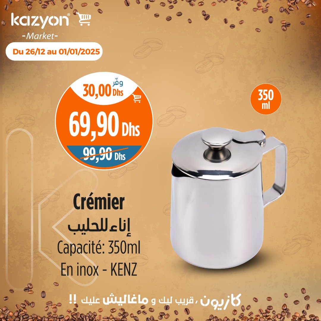 Catalogue Kazyon du 26 décembre au 1er janvier 2025