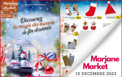 Catalogue marjane Market 15 décembre 2023