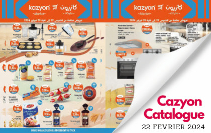 Catalogue Kazyon à partir du 22 février 2024