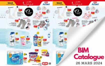 Catalogue Bim mardi 26 mars 2024