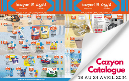 Catalogue Kazyon du jeudi 18 au 24 Avril 2024