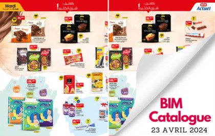 Catalogue Bim mardi 23 avril 2024