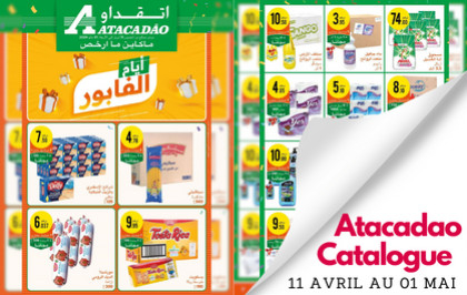 Catalogue Atacadao du 11 avril au 01 mai 2024