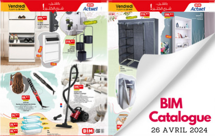 Catalogue Bim vendredi 26 avril 2024