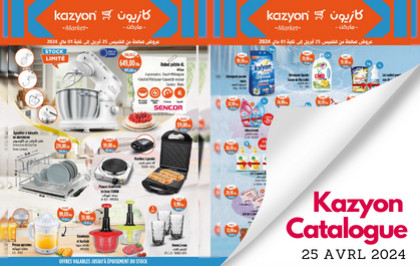 Catalogue Kazyon du 25 avril au 1 mai 2024