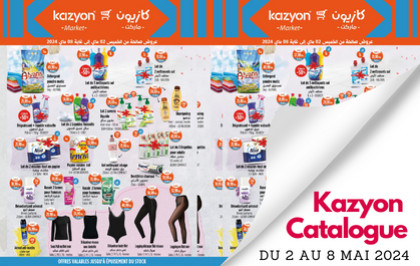 Catalogue Kazyon du 2 au 8 mai 2024