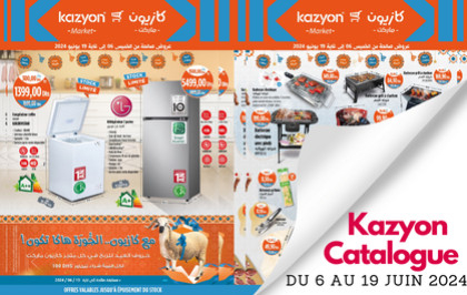 Catalogue Kazyon Aïd Al Adha du 6 au 19 juin 2024