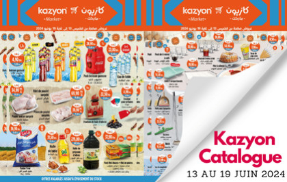 Catalogue Kazyon Aïd Al Adha du 13 au 19 juin 2024