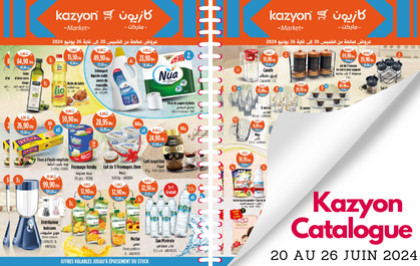 Catalogue Kazyon du 20 au 26 juin 2024