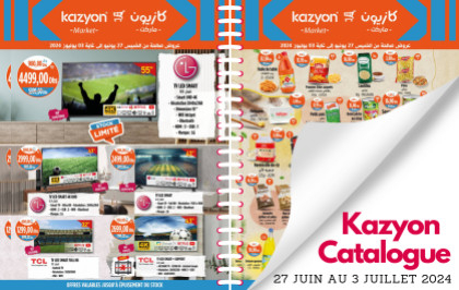 Catalogue Kazyon du 27 juin au 3 juillet 2024