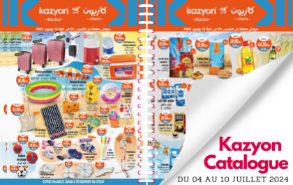 Catalogue Kazyon du 4 au 10 Juillet 2024