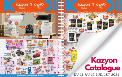 Catalogue Kazyon du 11 au 17 Juillet 2024