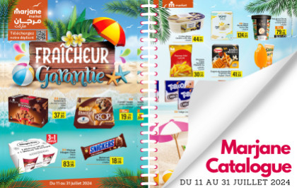 Catalogue Marjane market du 11 au 31 juillet 2024 