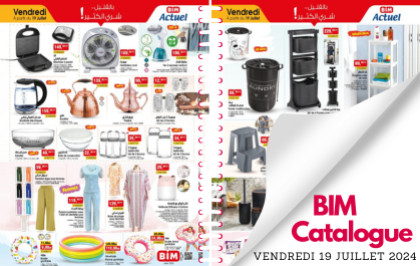 Catalogue Bim vendredi 19 juillet 2024 