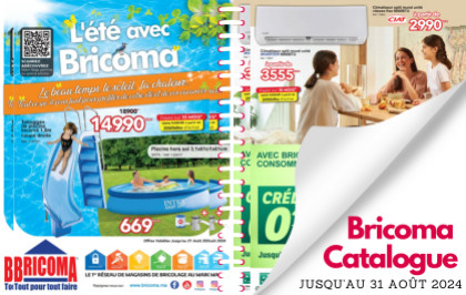 Catalogue Bricoma Offres Spéciales Été jusqu'au 31 août 2024