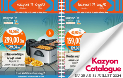 Catalogue Kazyon du 25 au 31 Juillet 2024