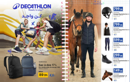 Catalogue Decathlon Spécial Rentrée Scolaire 2024