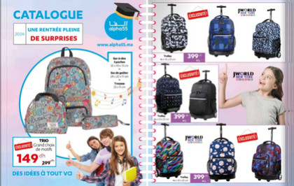 Catalogue Alpha 55 - Rentrée Scolaire 2024