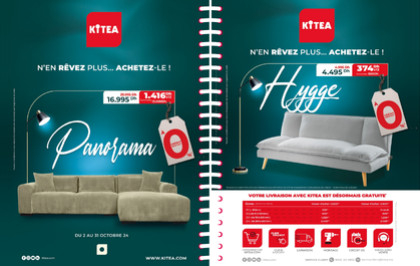 Catalogue Kitea du 2 au 31 octobre 2024