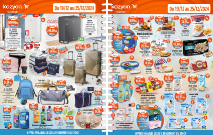 Catalogue Kazyon du 19 au 25 Décembre 2024