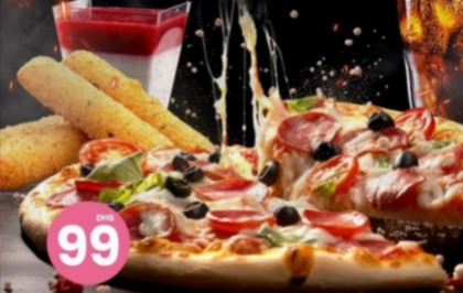 Donatella pizza au choix a 99dh