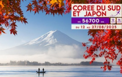 Voyage Organisé en Corée du Sud & Japon – 14 Jours.