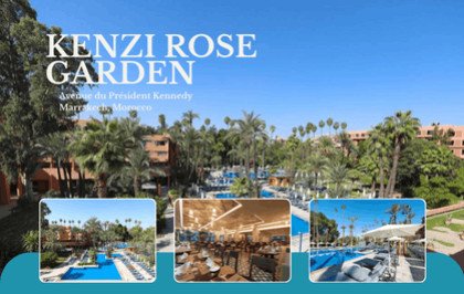 Hotel Kenzi Rose Garden – Marrakech : Séjour luxe et détente