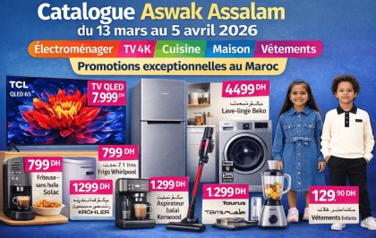 Catalogue Aswak Assalam du 13 mars au 5 avril 2026